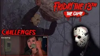 Friday the 13th the game - Gameplay 2.0 - Challenge - Escaping