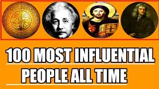 100 Most Influential Personalities in World History || Influence Ranking