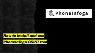 Ethical Hacking 👨🏻‍💻 ☠️ - How to install PhoneInfoga OSINT tool