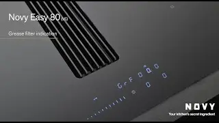 How to easily clean the grease filters from your Novy Easy 80 (v5) venting hob?
