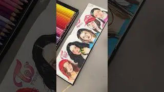 TWICE Members in One Drawing #drawing #shorts #art