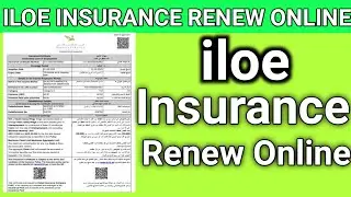How do I renew my UAE unemployment Insurance 2024 | iloe insurance renew online