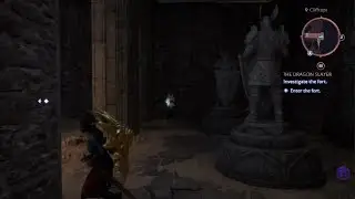 Dragon Age: The Veilguard How to reach the chest behind gate Grey Warden Fort
