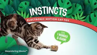 Instincts Meandering Mouse&trade; Electronic Motion Cat Toy