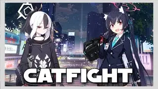 FNF x Blue Archive Catfight But Kayoko And Serika Sing It