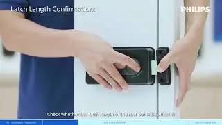 Philips Smart Lock DDL505-5HBS Installation Guide