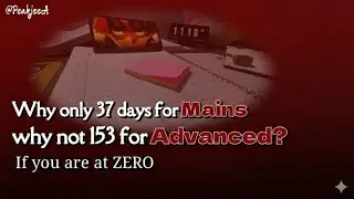Still 153 Days Left for JEE Advanced..!!!