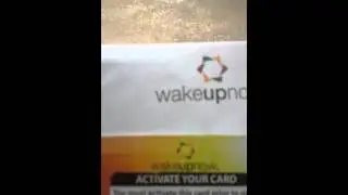 WakeUpNow Debt card!!!!