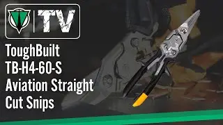 ToughBuilt TB H4 60 S Aviation Straight Cut Snips