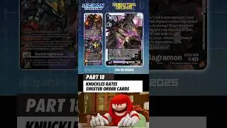 Part 18 | Sinister Order Cards