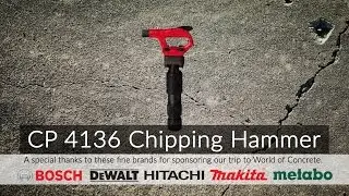 Chicago Pneumatic 4136 Round Chipping Hammer