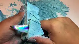 ASMR | Satisfying  | Comet Cleanser  |  Slab Shaving | @Powderycrunches