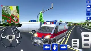 Ambulance City Car Driving Simulator - 911 Rescue Emergency Survival Van Driver -Android Gameplay
