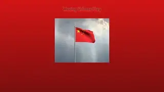 Waving Chinese Flag