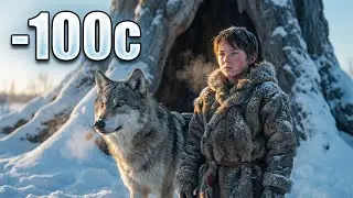 13-Year old  Boy Survives -100&deg;C Alone with  Wolves | Real Arctic Survival Story