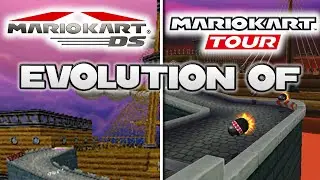 EVOLUTION OF: DS Airship Fortress in Mario Kart (2005 - 2020)