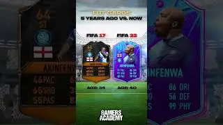 FUT Cards from FIFA 17 vs. Now🥺
