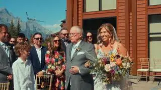 Brianne + Scott Wedding, Canmore AB