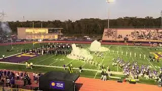 Hahnville High School Marching Band- 10-10-25 Tunnel Fight 