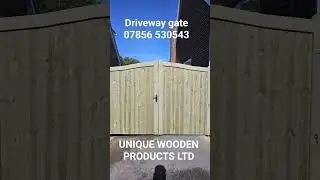 driveway gate, 07856 530543, UNIQUE WOODEN PRODUCTS LTD, www.uniquewoodenproductsltd.co.uk