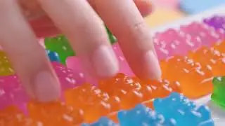 곰젤리 키보드 타자소리 | Jelly Keyboard Typing ASMR (1H18M)