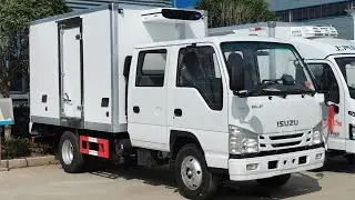 ISUZU small freezer van with THERMO KING refrigeration unit