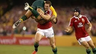 George North picks up Israel Folau