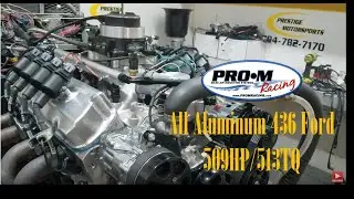 Julius' All Aluminum 436 Small Block Ford with Pro M Racing Fuel Management on the Dyno
