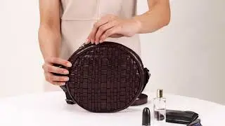 VILENCA HOLLAND Genuine Leather Round Crossbody Bag  for Women VL 171