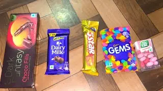 ASMR Most Popular Candys / some lots of colorful rainbow lollipop candy / unpackingchocolate eat