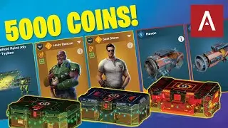 War Robots - Christmas Event Special Box Opening (5000 Coins) + Minos Titan Buster WR Max Gameplay