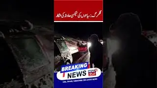 Fresh Snowfall in Gulmarg: Police, Tourism Dept Rescue Tourists | News 18 Urdu