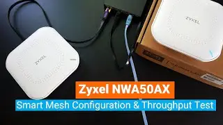 Zyxel NWA50AX &mdash; конфигурация интеллектуальной сети и тест пропускной способности