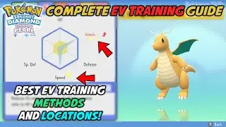 Pokemon Brilliant Diamond & Shining Pearl EV Training Guide! BEST EV Training Methods and Locations!