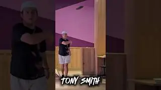 ACL Pro Tony Smith casually strolling in for practice - Hitting an easy 2 Bag Drag
