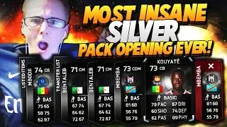 THE MOST LUCKIEST SILVER PACK OPENING EVER!! INFORM KOUYATE IN A PACK!! FIFA 15 ULTIMATE TEAM