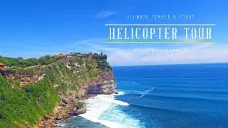 Above Uluwatu in a Helicopter! (Bali, Indonesia)