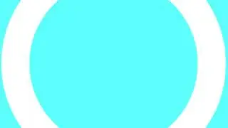 Schermresolutie 1080x1080 kleur Fosforescerend blauw Wit lichtring,