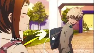 I want you anyway || Uraraka x Bakugou [AMV]