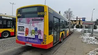 Linia 131 - Solbus SM18 #2020 ( MZA Warszawa )