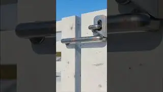Most Satisfying Gate Locks You've Ever Seen! 🔐 #shorts