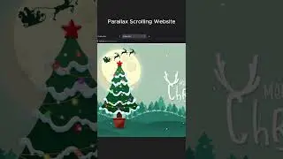Parallax Scrolling Website 😊 @SyntaxStudioTv #shorts