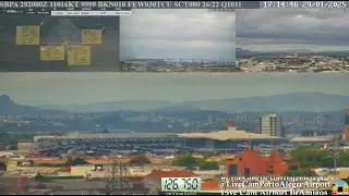 SBPA / POA - LIVE CAM 2 Aeroporto Salgado Filho de Porto Alegre Terminal e P&aacute;tio AO VIVO ライブ 居住