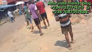 Reconstruction of Cemetery road market Aba  Abia state.