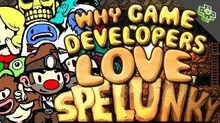 Why Game Developers Love SPELUNKY! Johann Sebastian Joust Dev and Spelunky Creator Playthrough