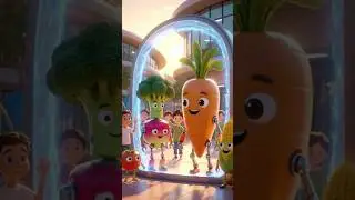 3.Veggie Robots&rsquo; First Day at School