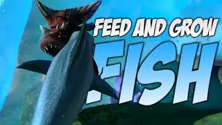 BLOODTHIRSTY NILIN (LEVEL 100+) | Feed and Grow Fish (Funny Moments, Wounds & Bleeding Update)