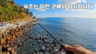 속초는 이런곳에서 낚시합니다. 생활낚시 함께 가시죠~ ^^