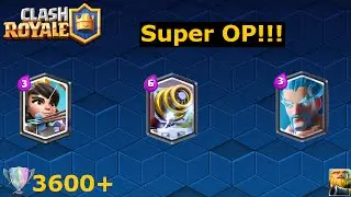 Clash Royale - OP Sparky, Princess, Ice Wizard deck!!!