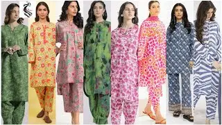 Most Popular printed casual suits with round daman design//Same print/One print /over all print suit